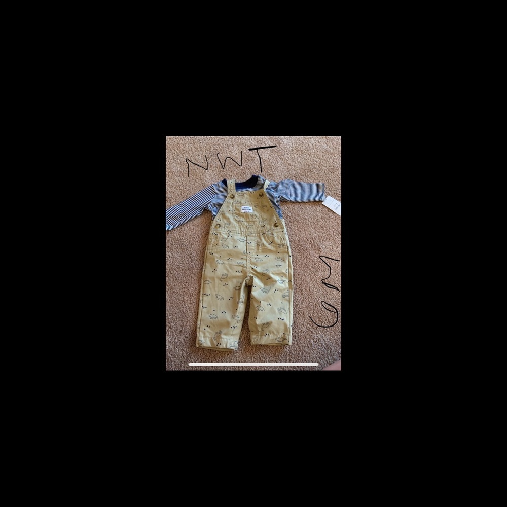 Carters 6 month overall set.